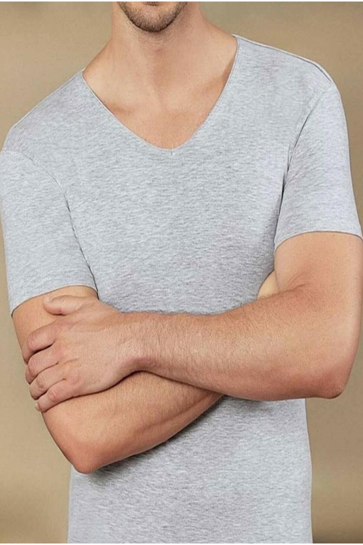 T-ShirtHMD 712 Derin V Yaka Kısa Kollu Likralı T-Shirt - Gri pijamapazari.com 'da. %100 Güvenli alışveriş ve kapıda ödeme seçenekleri ile online sipariş verebilirsiniz!HMD 712 Derin V Yaka Kısa Kollu Likralı T-Shirt - Gri