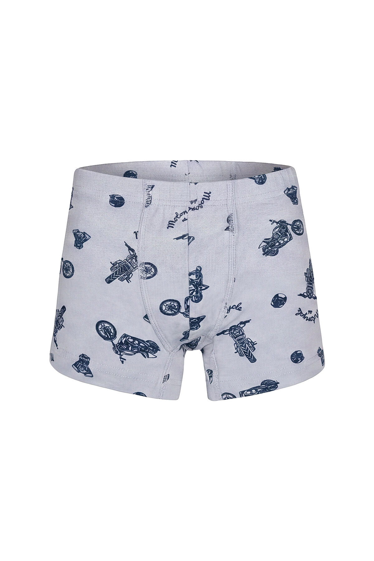 İlke 344 Erkek Çocuk 12li Desenli Boxer-Desenli