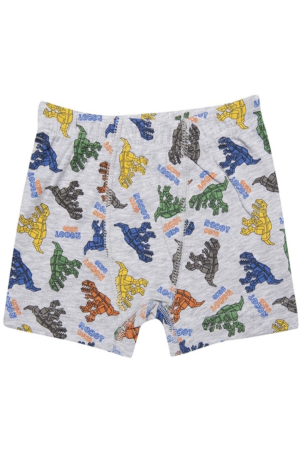 Kota 1013x12 Erkek Çocuk 12li Likralı Karışık Desen Boxer-Renkli