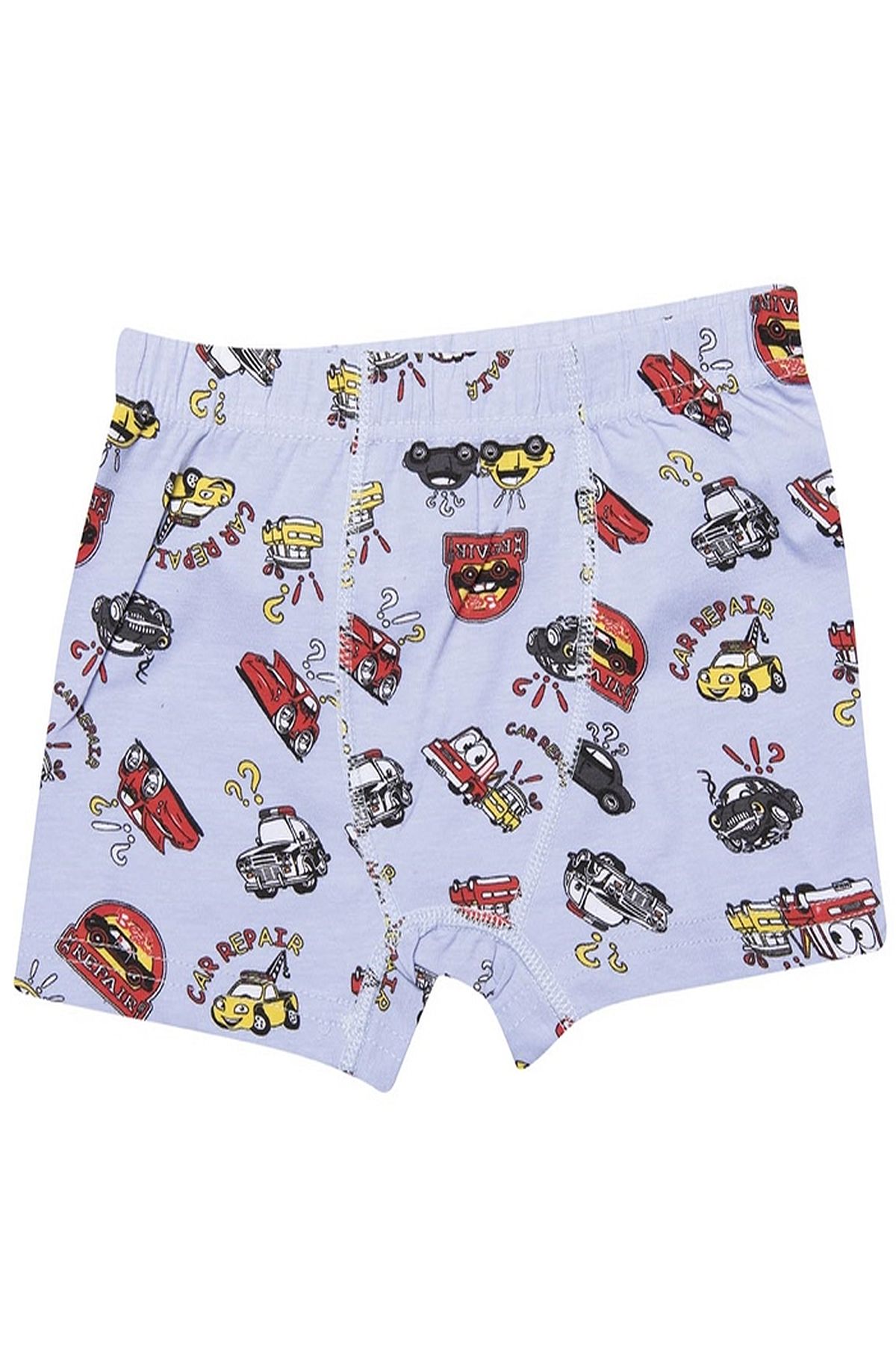 Kota 1013x12 Erkek Çocuk 12li Likralı Karışık Desen Boxer-Renkli