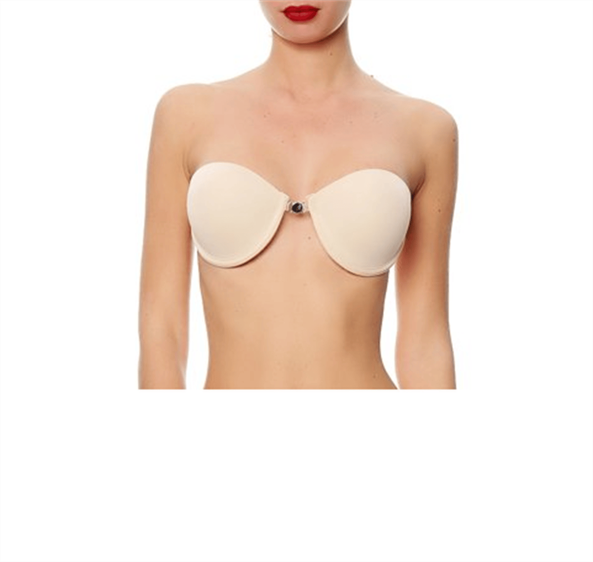 Magic Form 2020 Kadın Önden Klipsli Arkası Şeffaf Staples Sütyen-Ten
