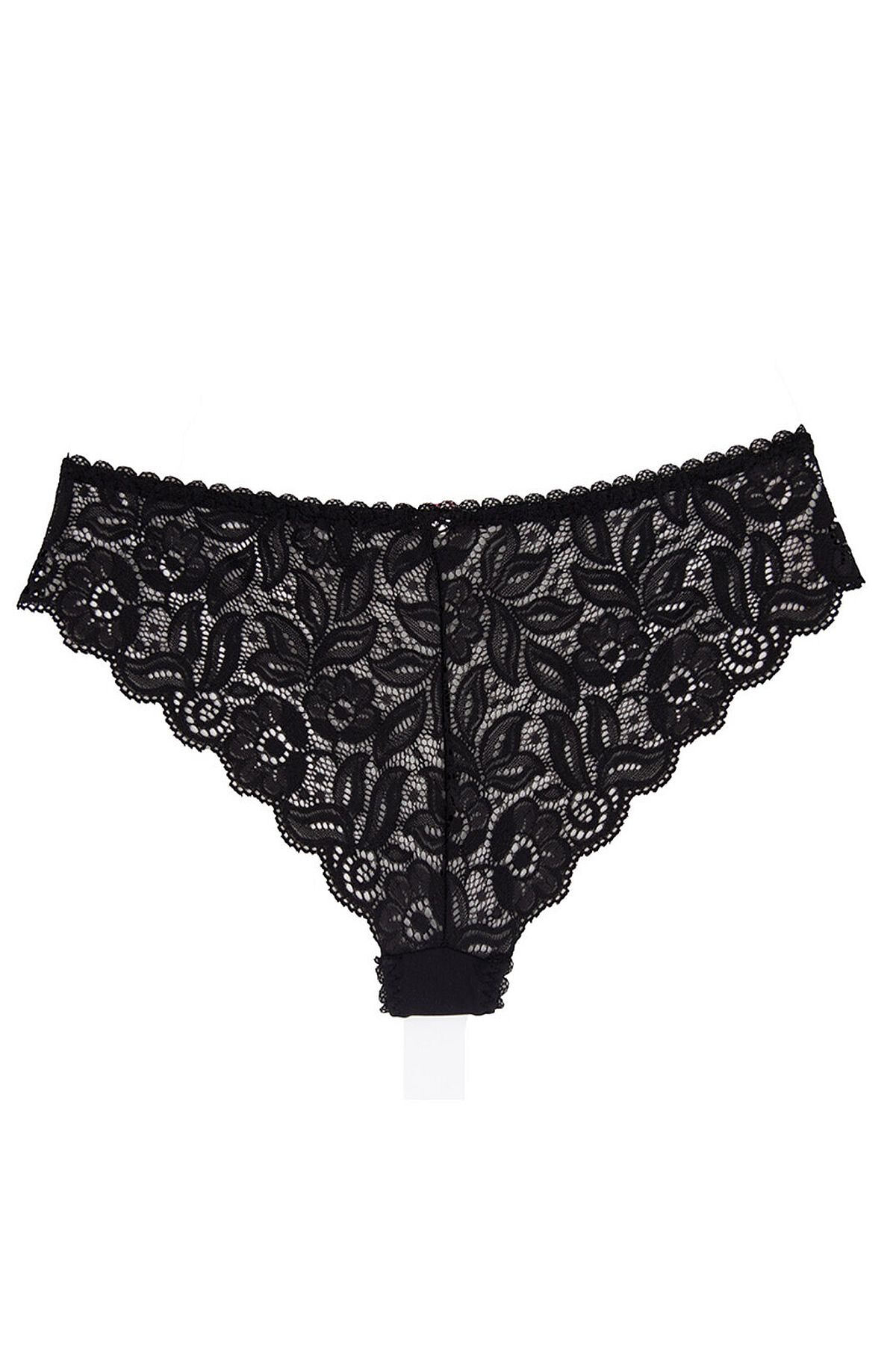 Magic Form 417 Kadın Arkası Dantelli Külot-Siyah