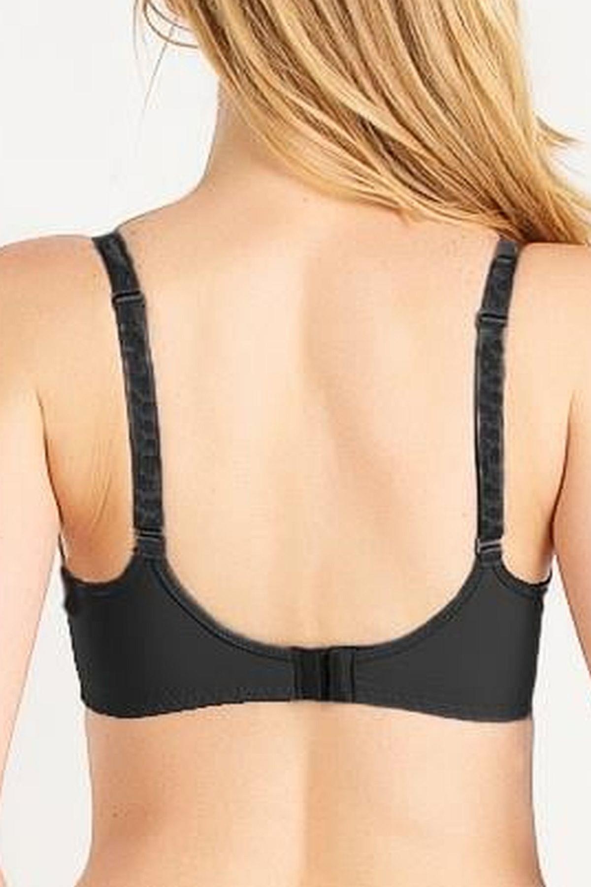 Magic Form 5923 Kadın Dantelli İnce Süngerli Toparlayıcı Sütyen-Siyah