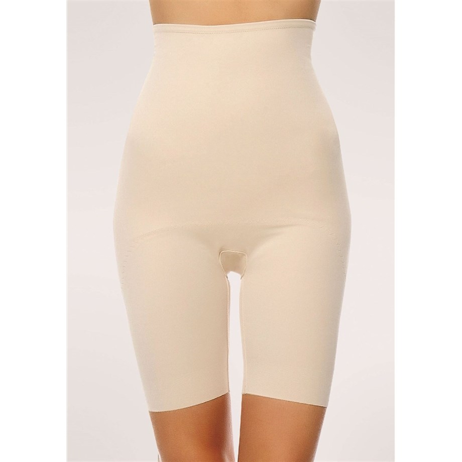 Magic Form 9900 Yüksel Bel Paçalı Korse - Ten