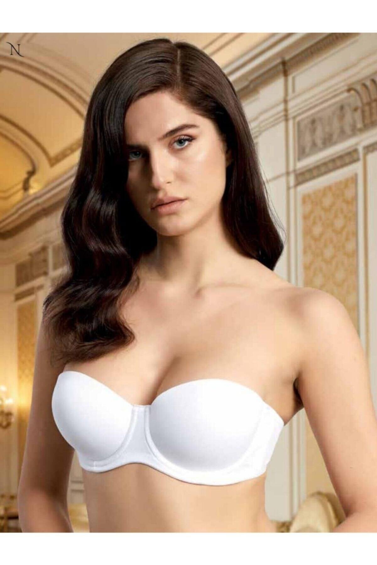 SütyenlerNurteks 192 Kadın Desteksiz Straples Sütyen-Beyaz | Pijamapazari.comNurteks 192 Kadın Desteksiz Straples Sütyen-Beyaz