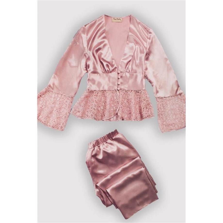 Pierre Cardin 1100 Pijama Takımı - PudraPijamalarPierre Cardin