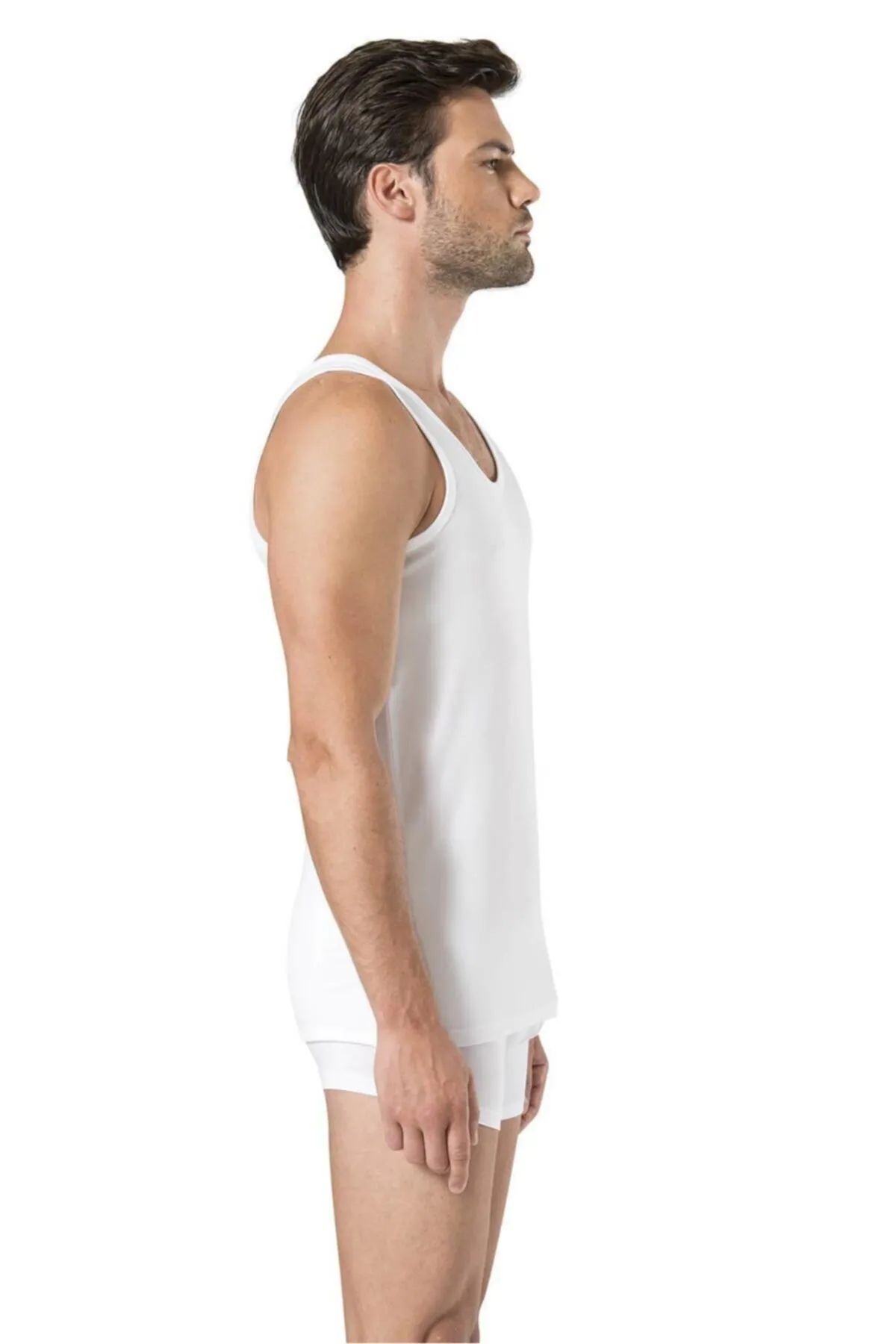 Pierre Cardin 305 Erkek Modal 2li Atlet-Beyaz