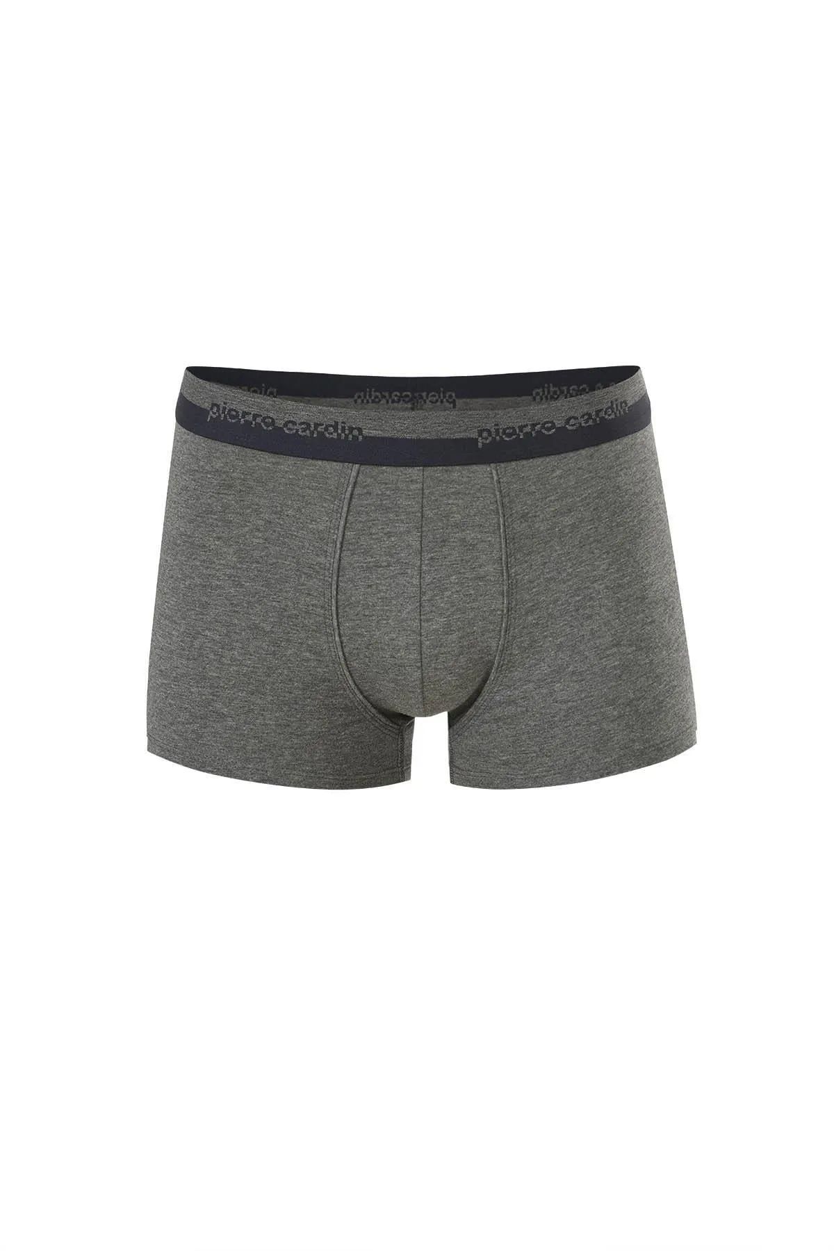 Pierre Cardin 370 Erkek 3lü Boxer-Lacivert&Gri