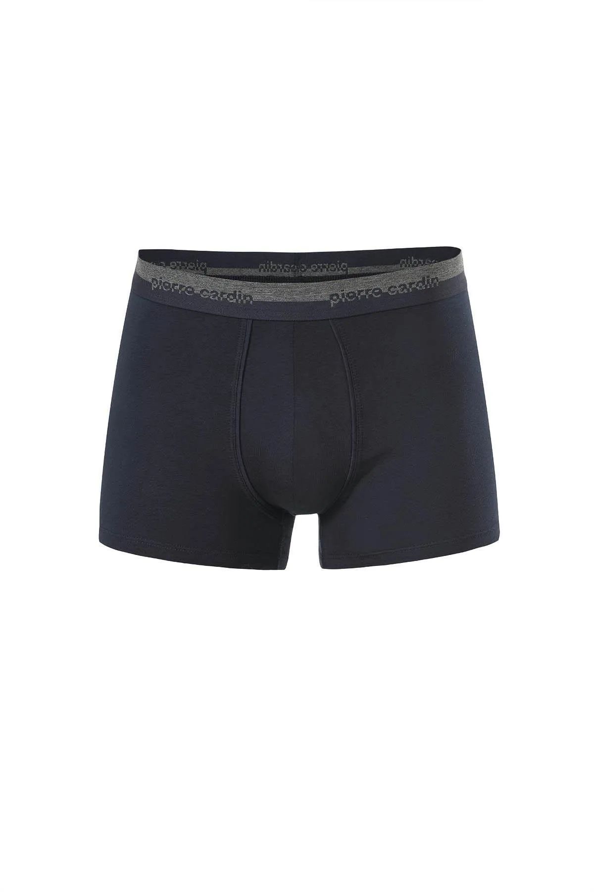 Pierre Cardin 370 Erkek 3lü Boxer-Lacivert&Gri