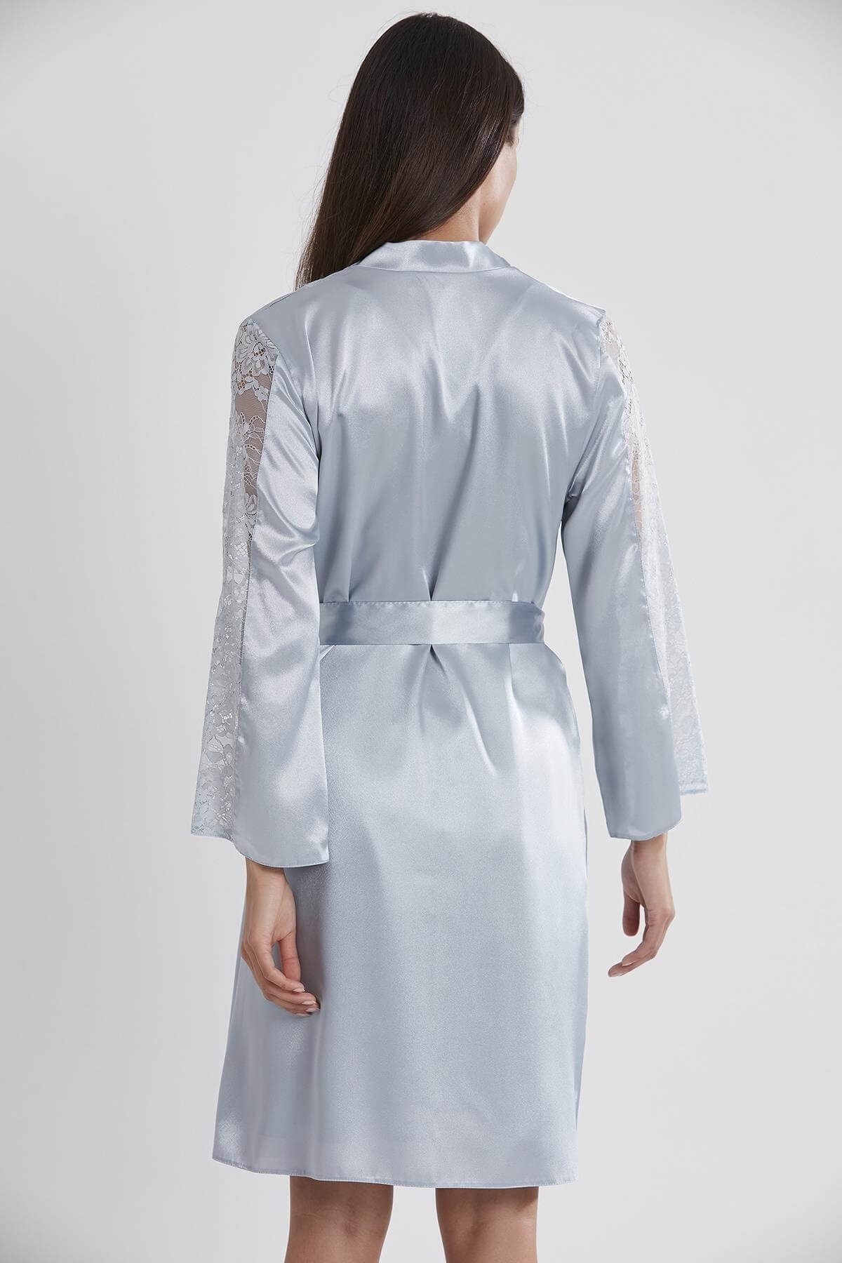 Pierre Cardin 4025 Gecelik Sabahlık Takım - Mist