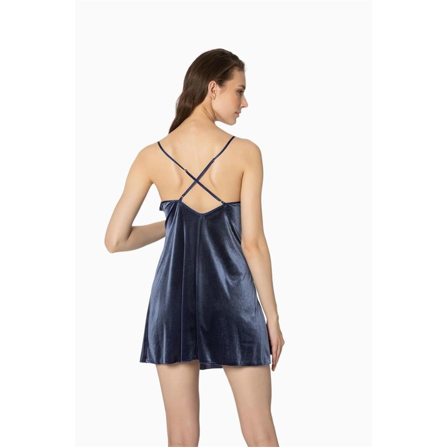 Pierre Cardin 4040 Gecelik Sabahlık Takım - Lacivert