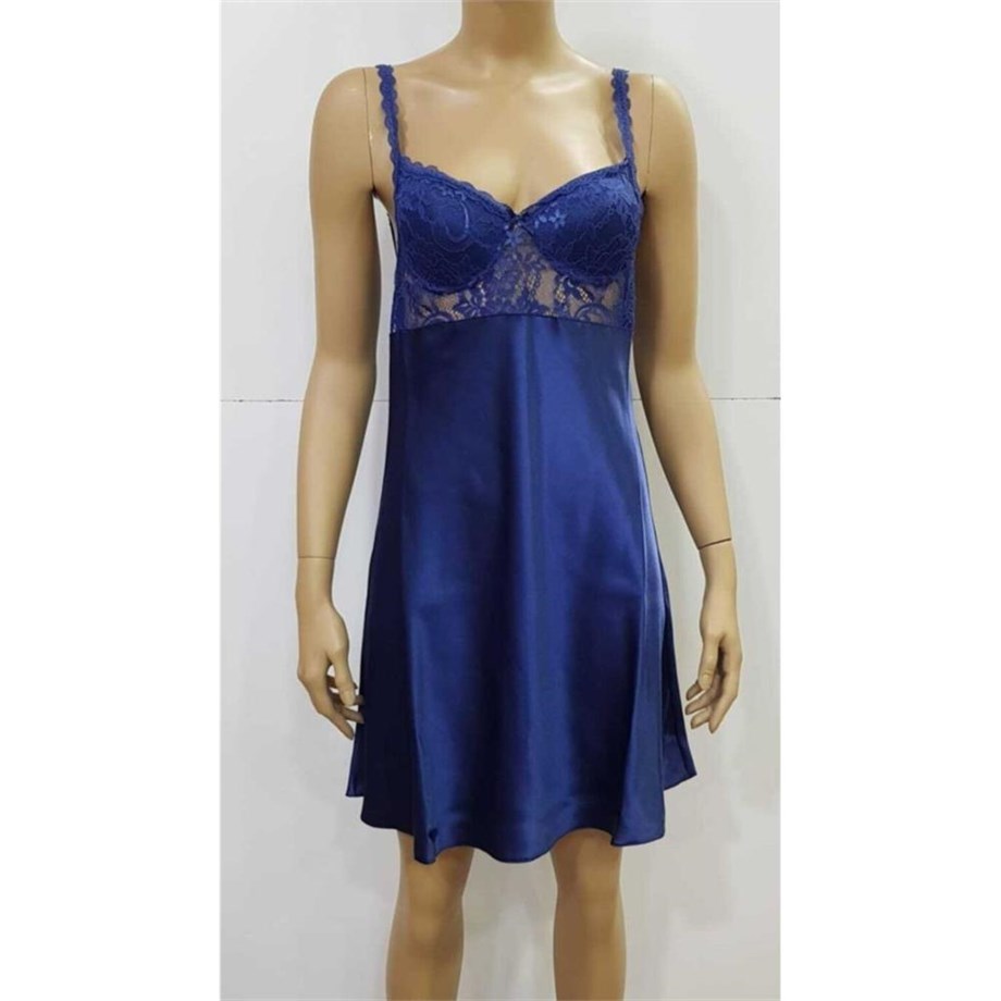 Pierre Cardin 4090 Gecelik Sabahlık Takım - Lacivert