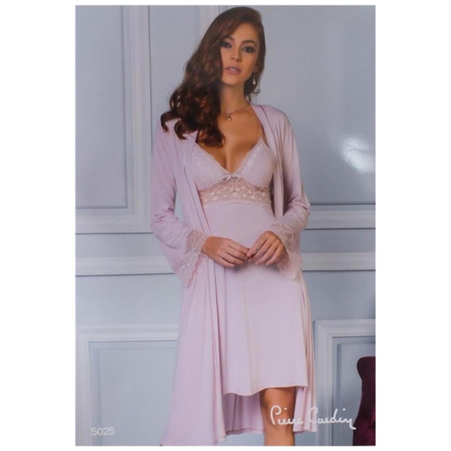 Pierre Cardin 5025 Penye Altılı Takım - Pudra