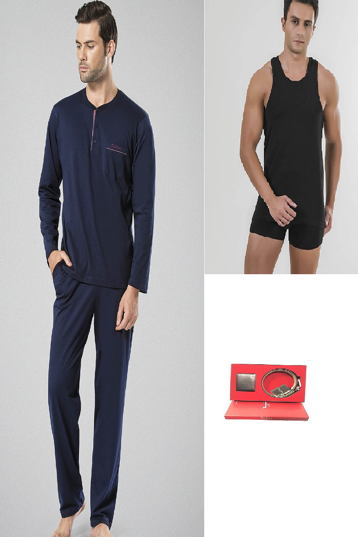 Pierre Cardin 5454pc2li145 Erkek Çeyizlik Set-Lacivert