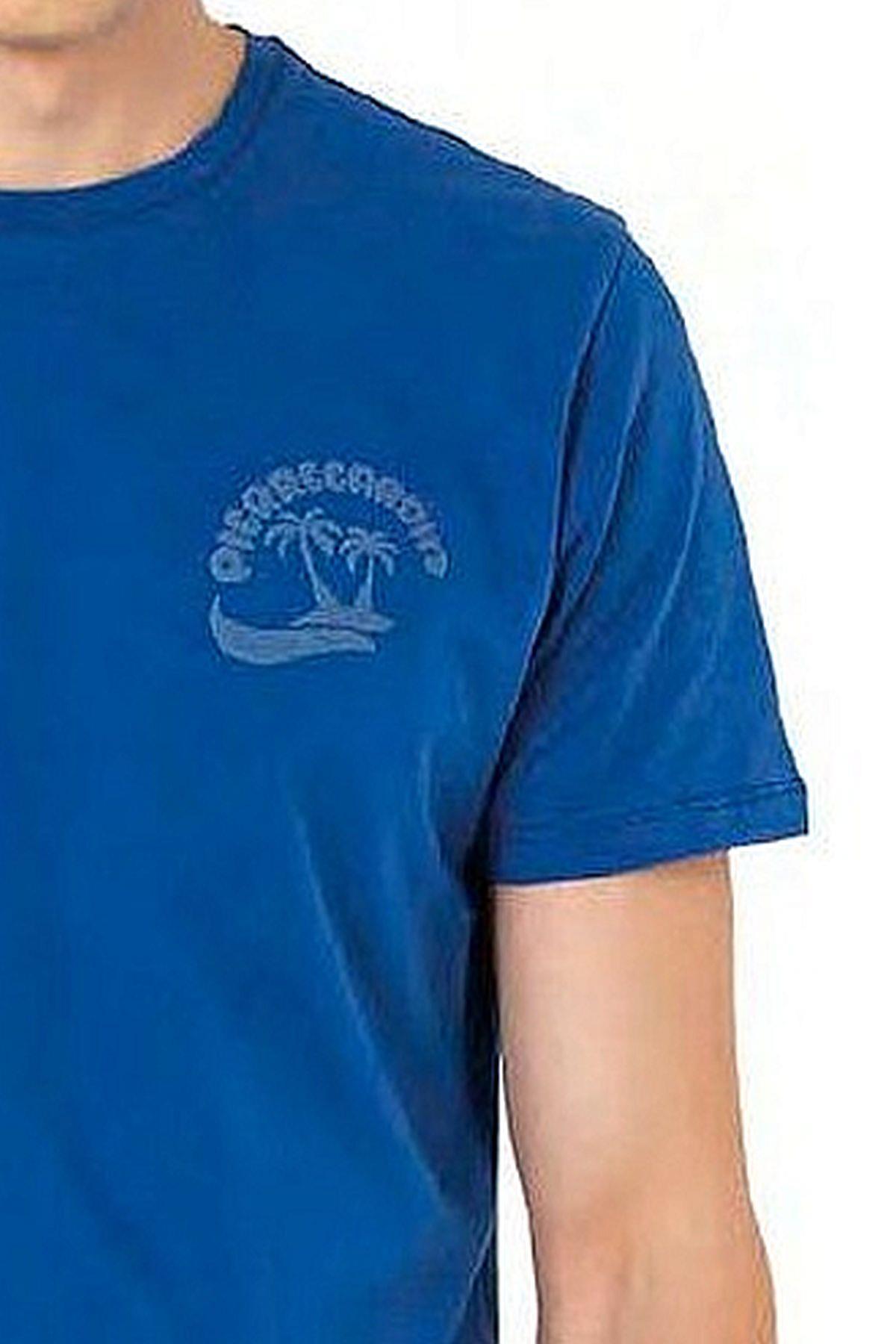 Pierre Cardin 6079 Erkek Kısa Kollu Bisiklet Yaka Pijama Takım-Saks