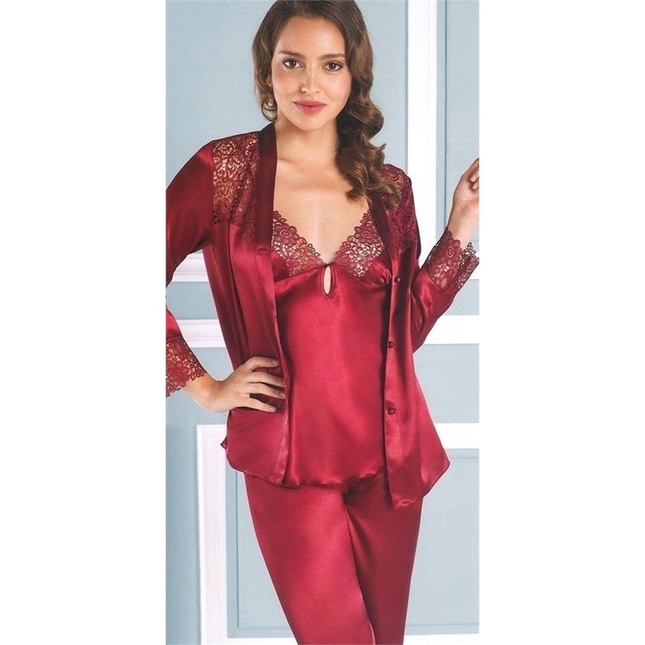 Pierre Cardin 6620 Altılı Takım - Bordo