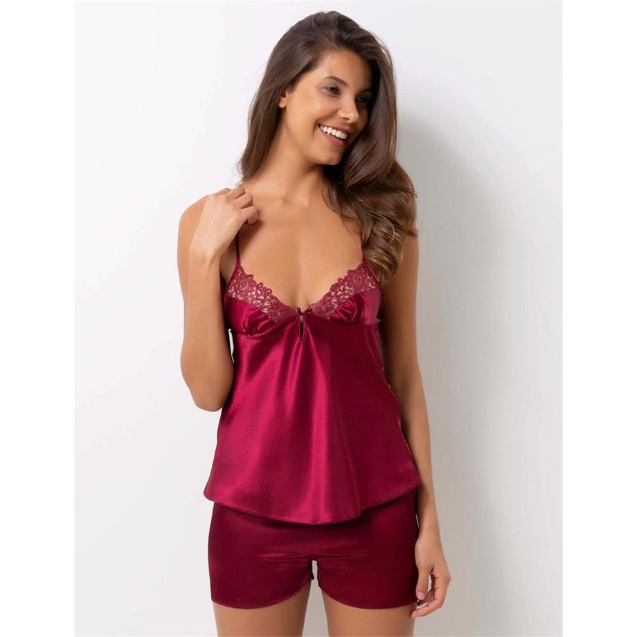 Pierre Cardin 6625 Altılı Takım - Bordo