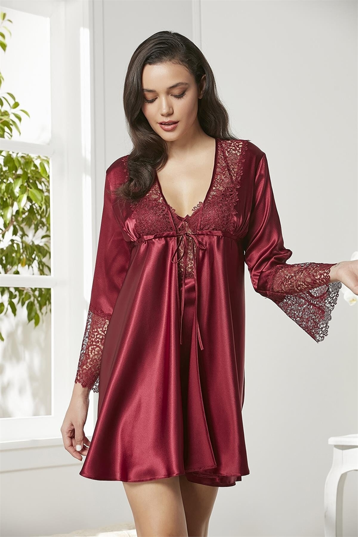 Pierre Cardin 6625 Altılı Takım - Bordo