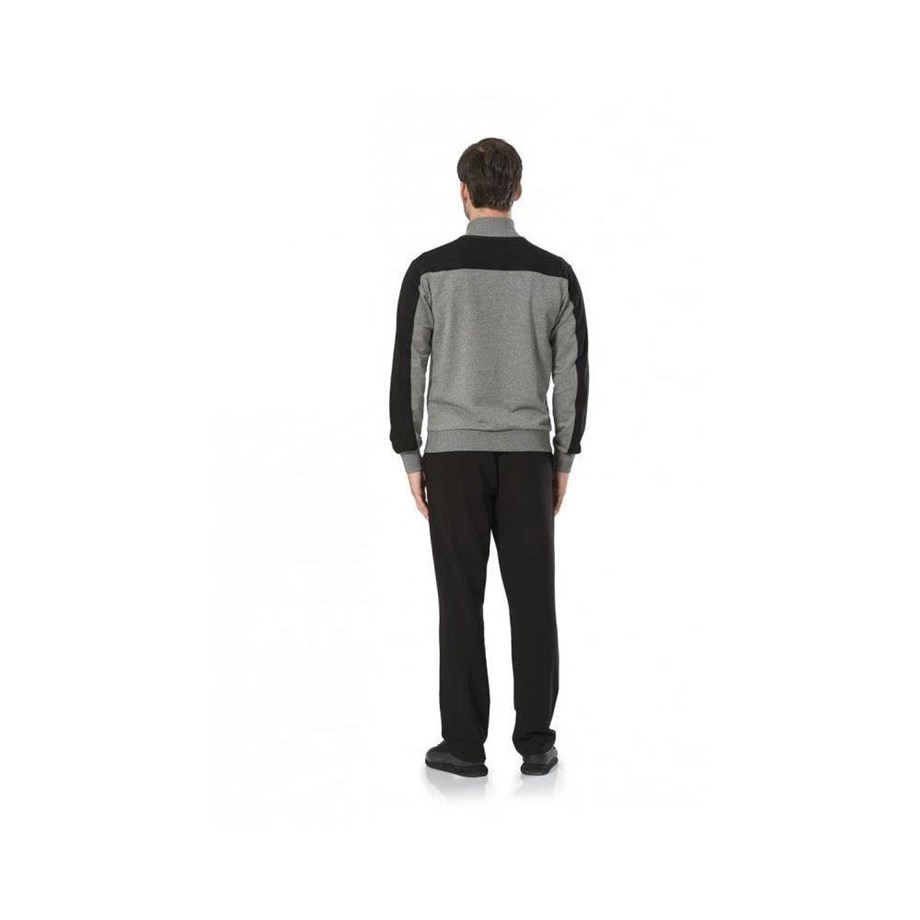 Pierre Cardin 7045 Uzun Kollu Erkek Eşofman Takımı - Gri Melanj
