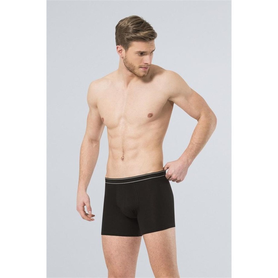 Türen 174 Likralı Boxer - Siyah