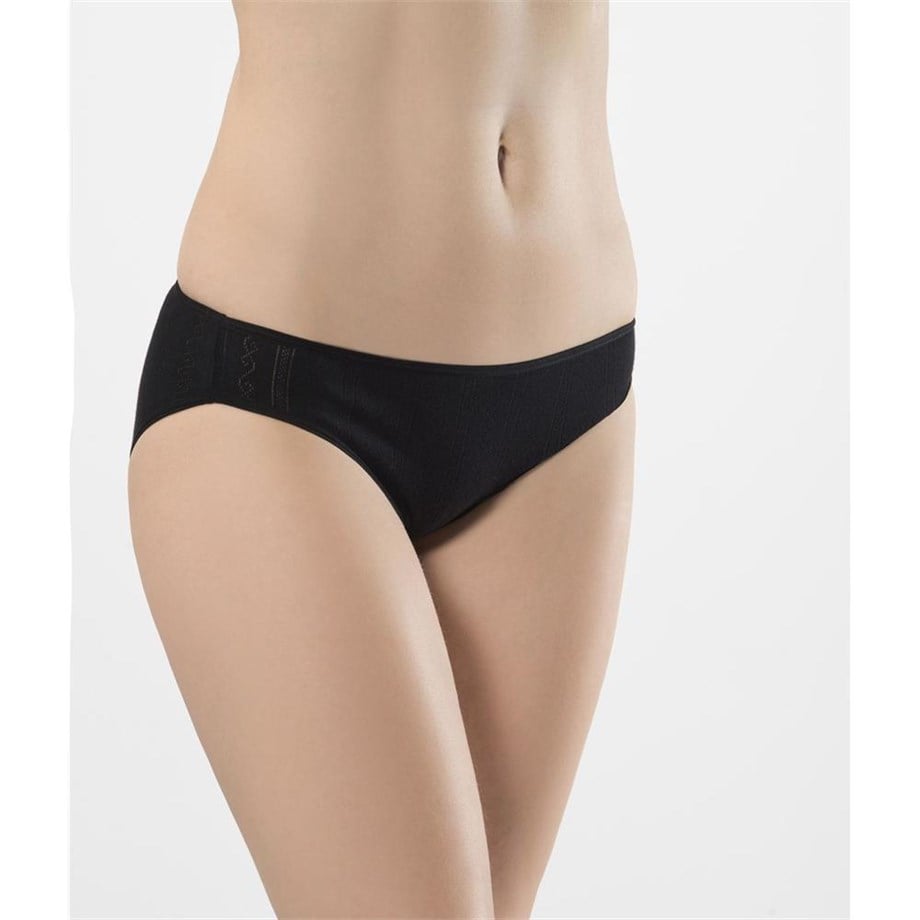 Türen 256 İkili Jakarlı Bikini-SIYAH