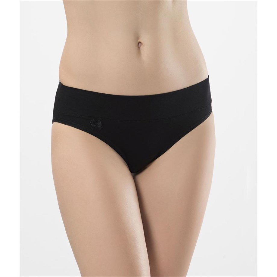 Türen 955 İkili Likralı Bikini-SIYAH