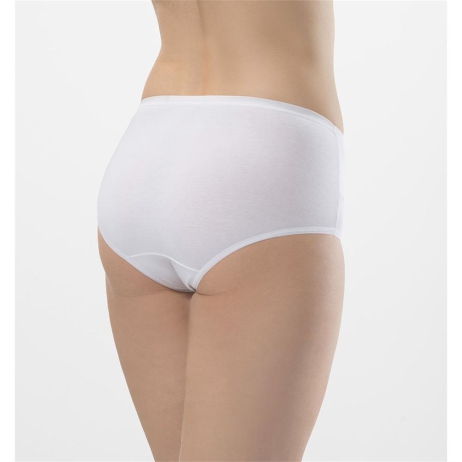 Türen 955 İkili Likralı Bikini-BEYAZ