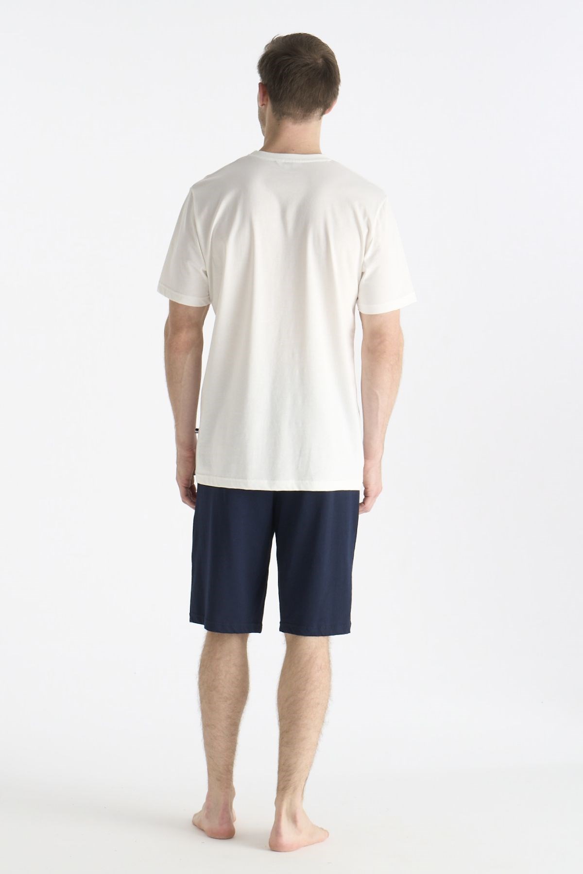 U.s Polo Assn. 80509 Erkek Pamuklu 3lü Boxer-Saks&Lacivert&Baskılı