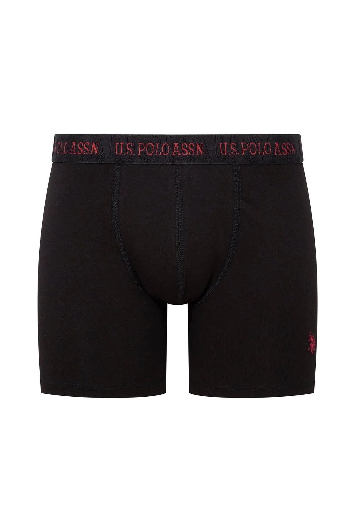 U.s Polo Assn. 80517 Erkek Pamuklu 3lü Boxer-Siyah&Antrasit&Gri
