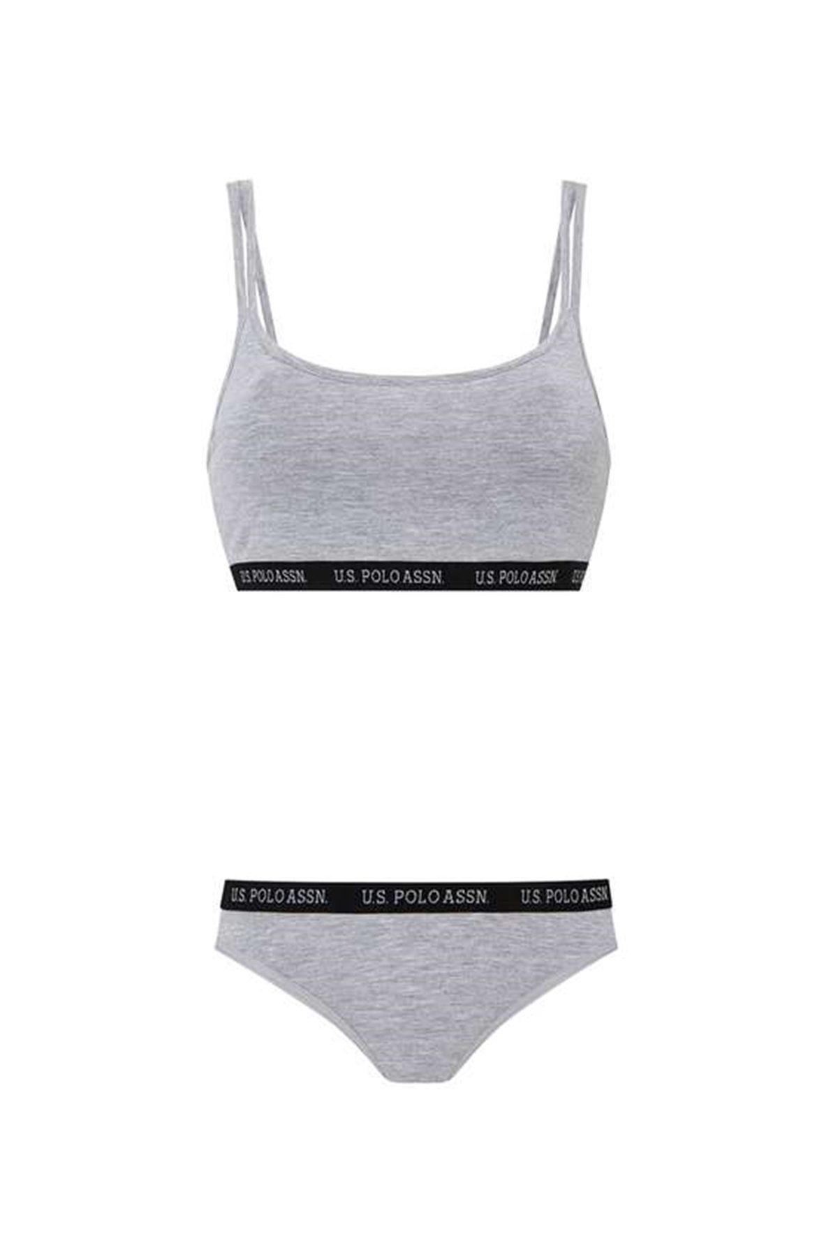 U.s Polo Assn. 65004 Kadın Büstiyer slip Set-Grimelanj