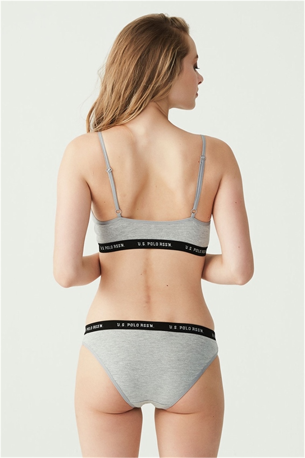 U.s Polo Assn. 65004 Kadın Büstiyer slip Set-Grimelanj