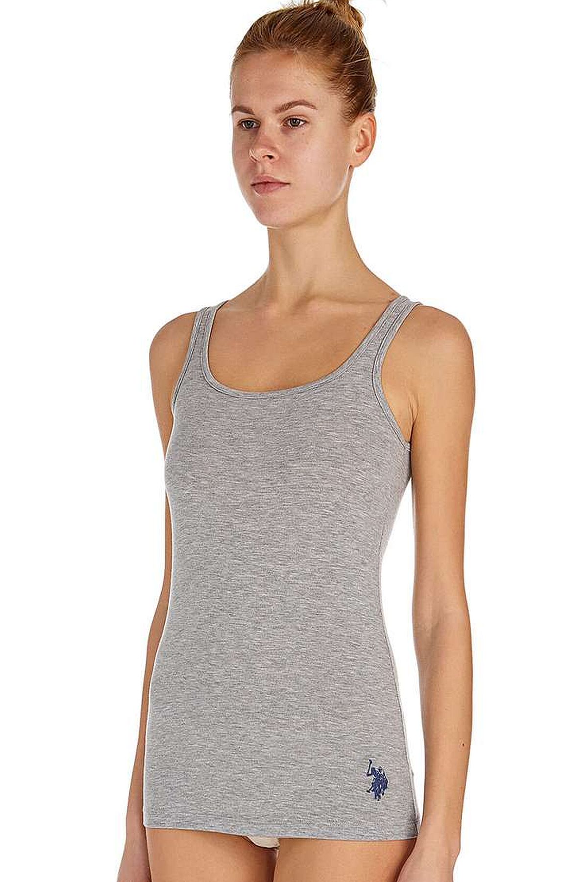 U.s Polo Assn. 66001 Kadın Modal Sporcu Atlet-Grı