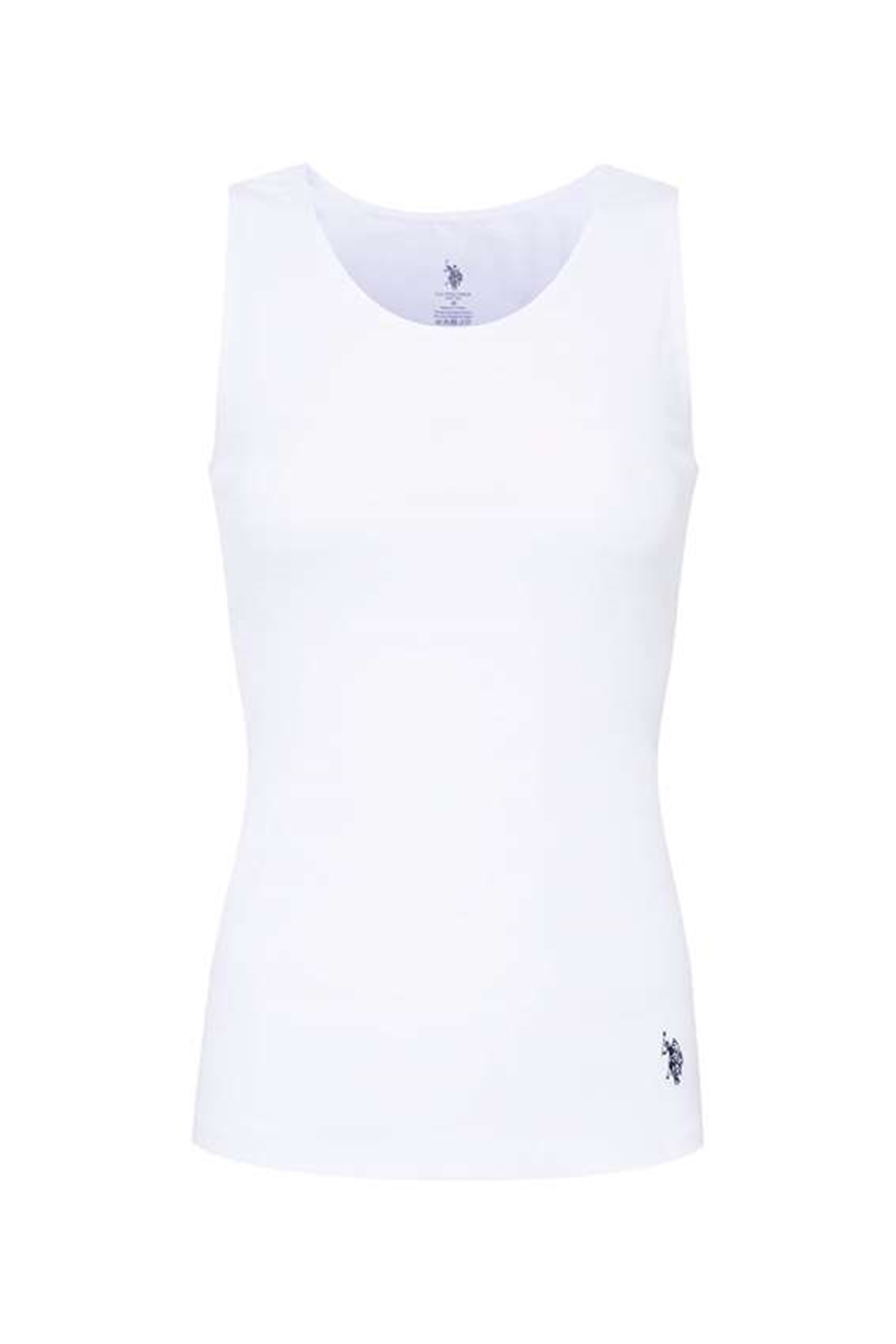 U.s Polo Assn. 66005 Kadın Kalın Askılı Atlet-Beyaz