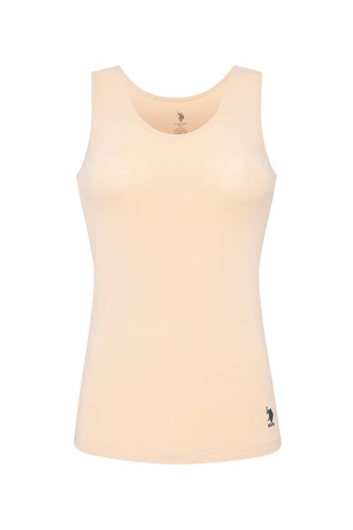 U.s Polo Assn. 66005 Kadın Kalın Askılı Atlet-Ten