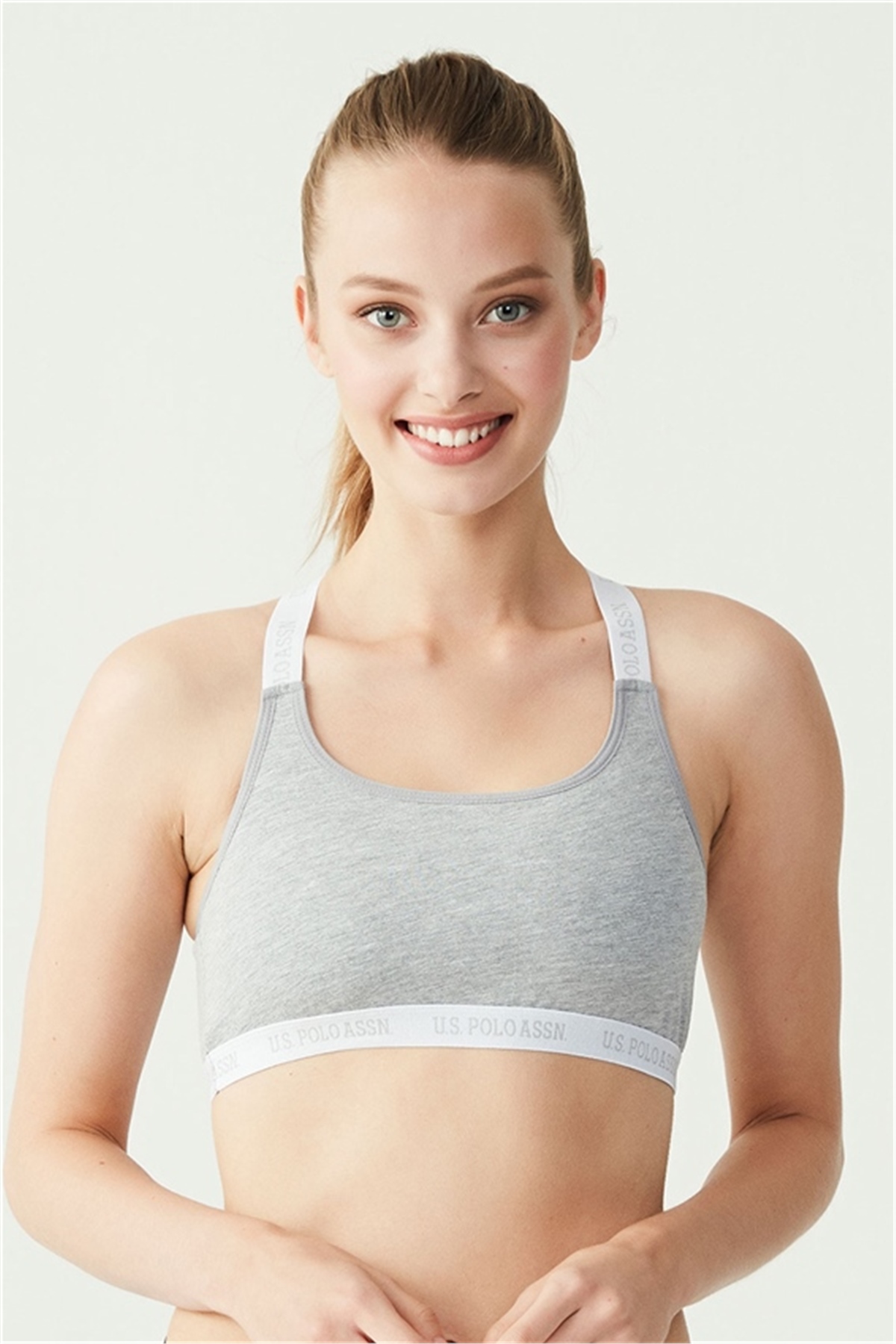 U.s Polo Assn. 66117 Çapraz Askılı Büstiyer-Grimelanj