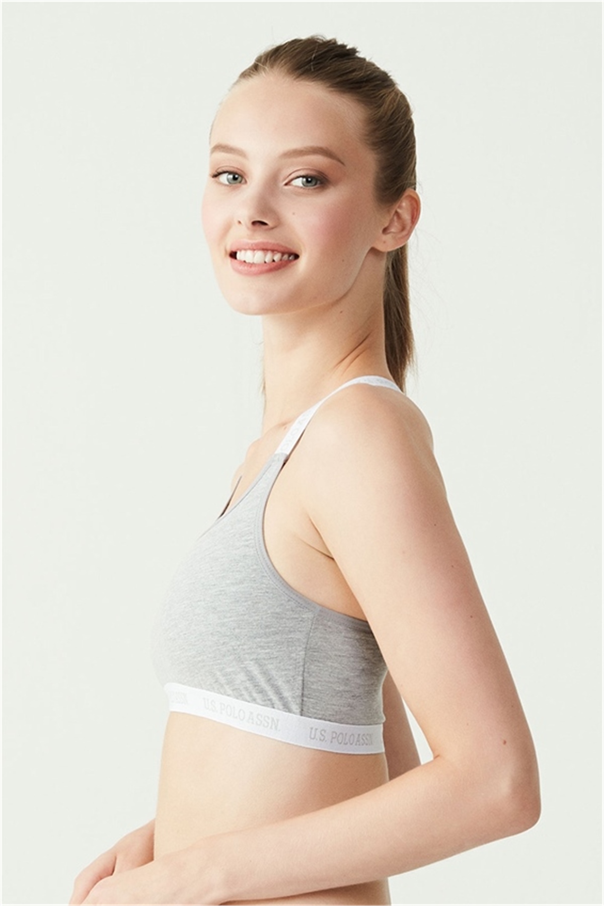 U.s Polo Assn. 66117 Çapraz Askılı Büstiyer-Grimelanj