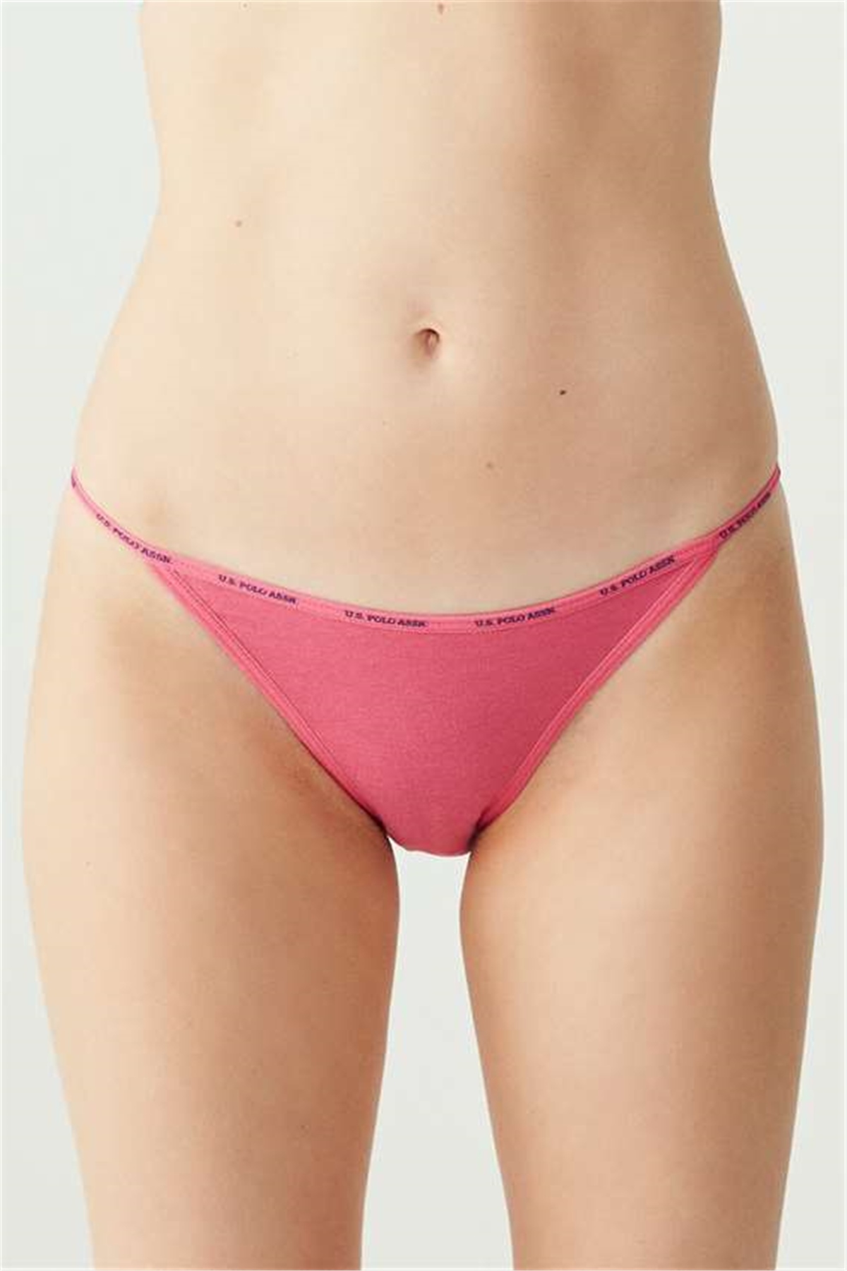 U.s Polo Assn. 67000 Kadın 5 Li slip-Siyah&Ten&Beyaz&Fuşya&Lacivert
