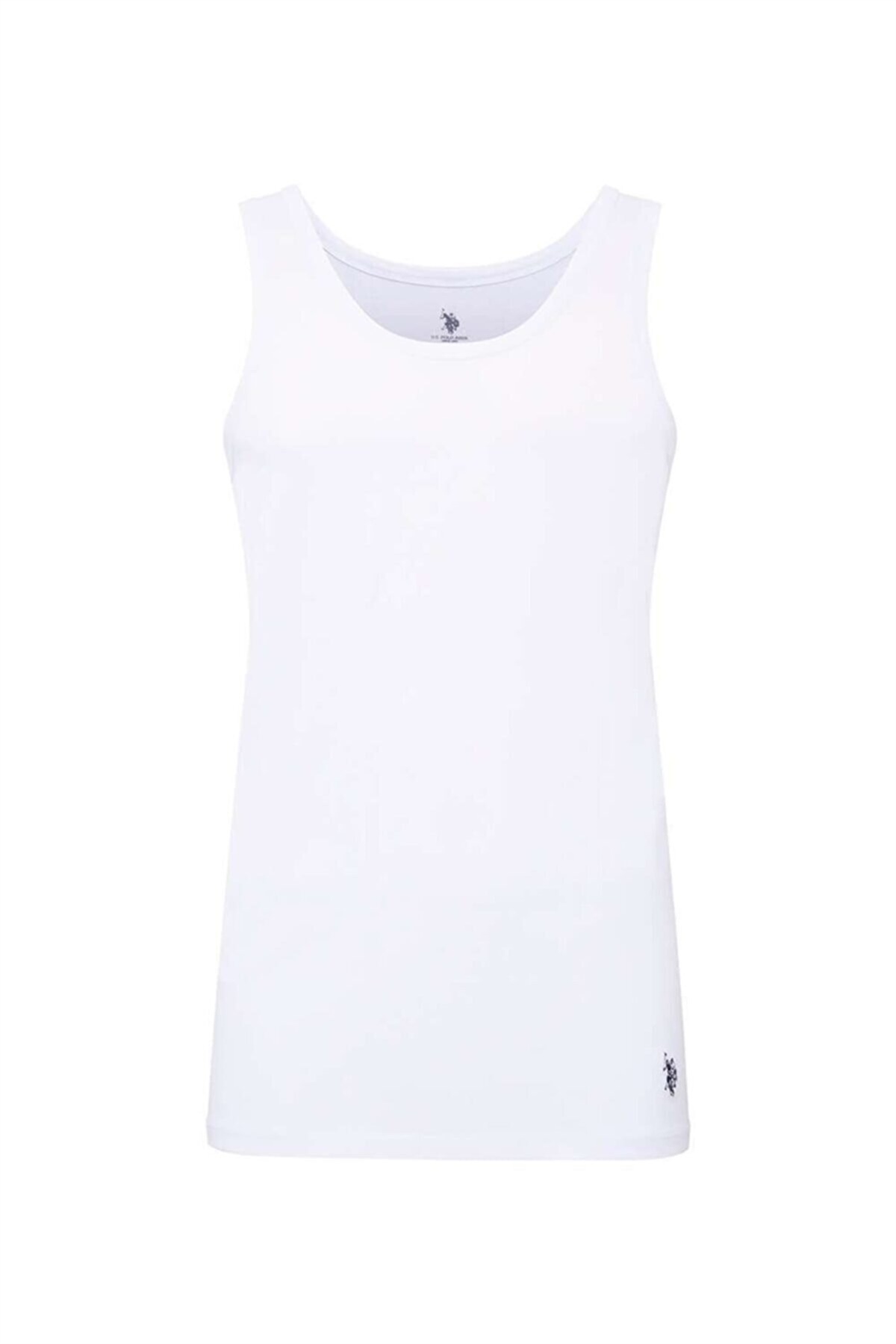 U.s Polo Assn. 80088 Erkek Atlet Boxer Set-Beyaz