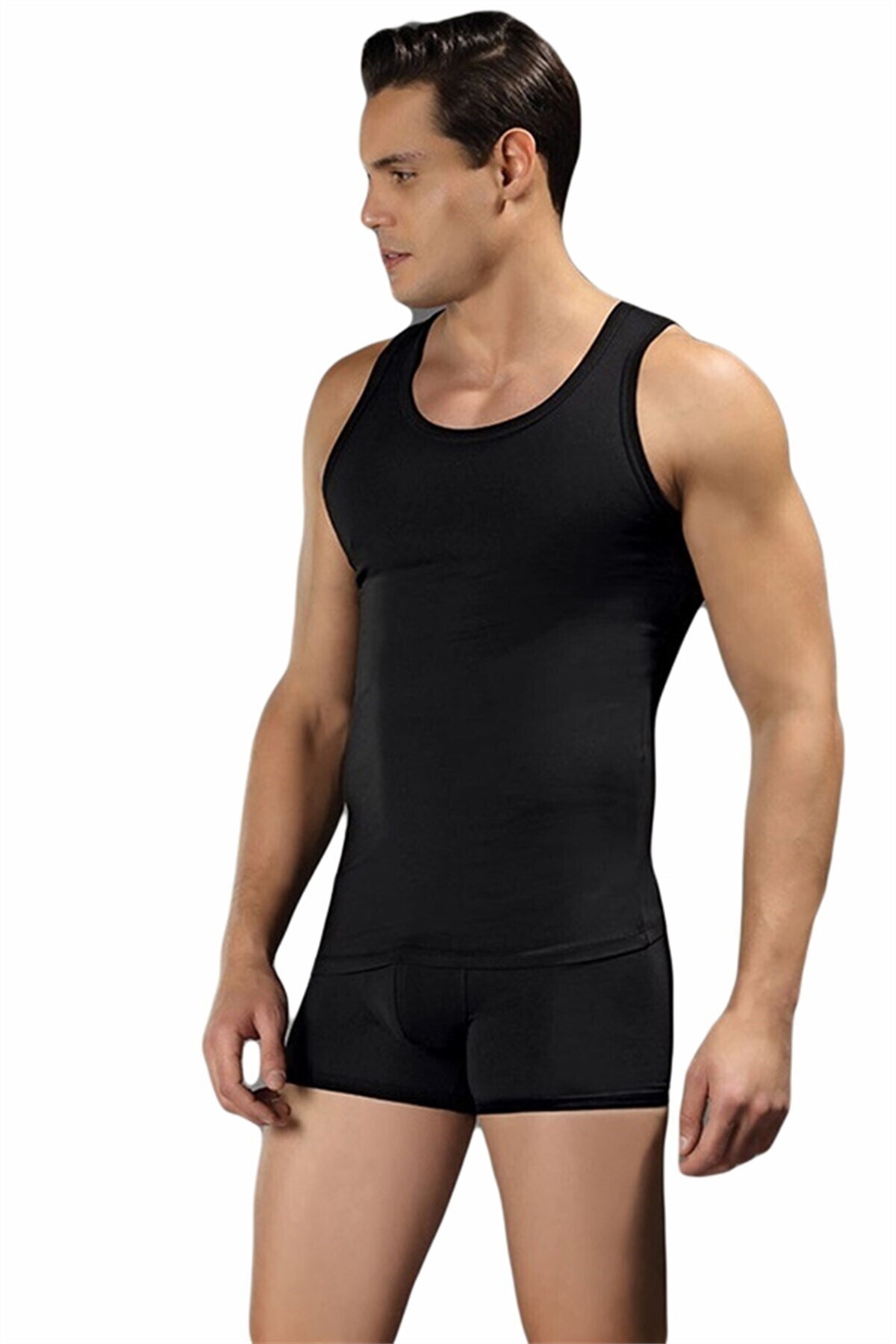 U.s Polo Assn. 80088 Erkek Atlet Boxer Set-Siyah