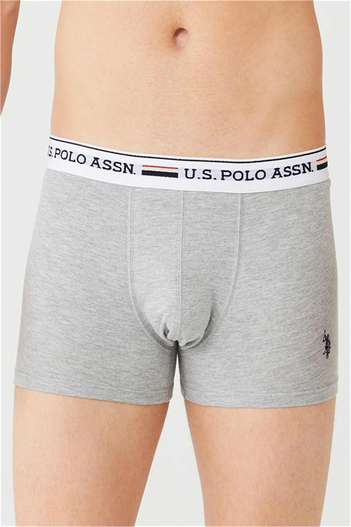 U.s Polo Assn. 80431 Erkek 3 Lü Boxer-Grimelanj&Kırmızı&Lacivert