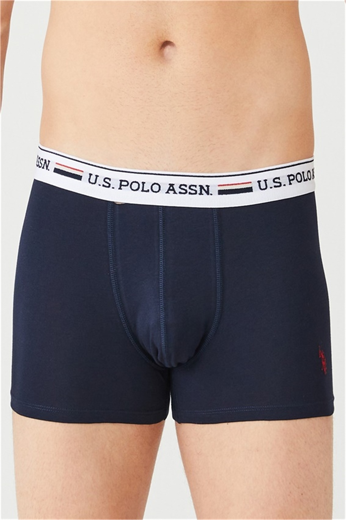 U.s Polo Assn. 80431 Erkek 3 Lü Boxer-Grimelanj&Kırmızı&Lacivert