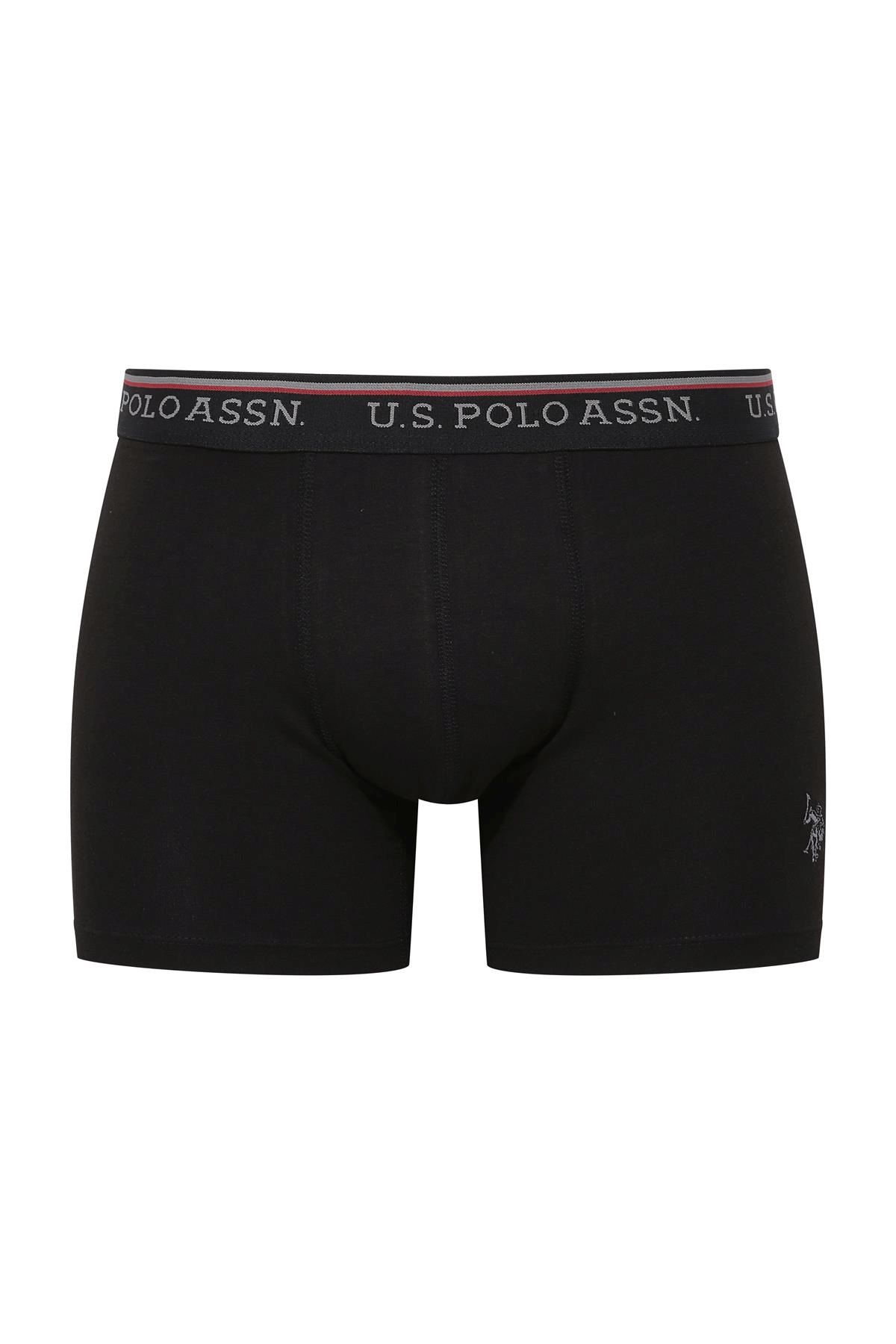 U.s Polo Assn. 80481 Erkek Modal Boxer-Siyah