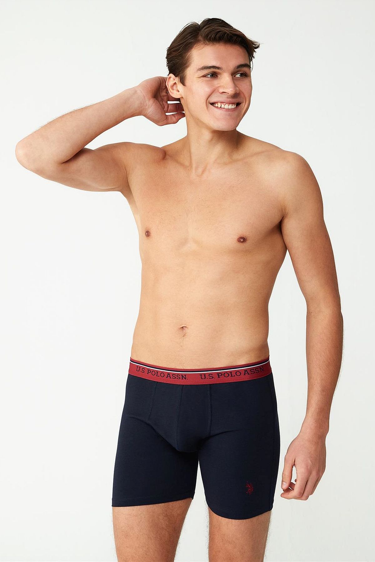 U.s Polo Assn. 80482 Erkek Modal Uzun Paçalı Boxer-Lacivert