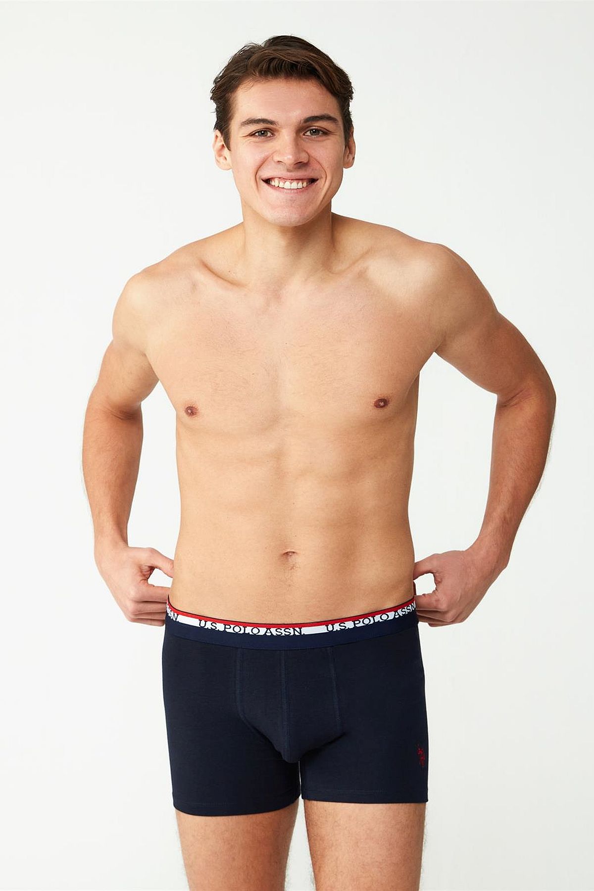 U.s Polo Assn. 80483 Erkek Modal Boxer-Lacivert