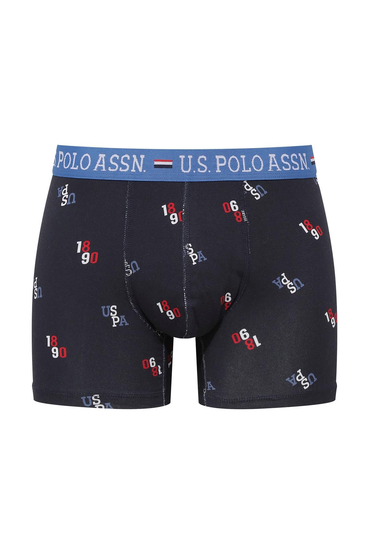 U.s Polo Assn. 80484 Erkek Modal Boxer-Lacivert
