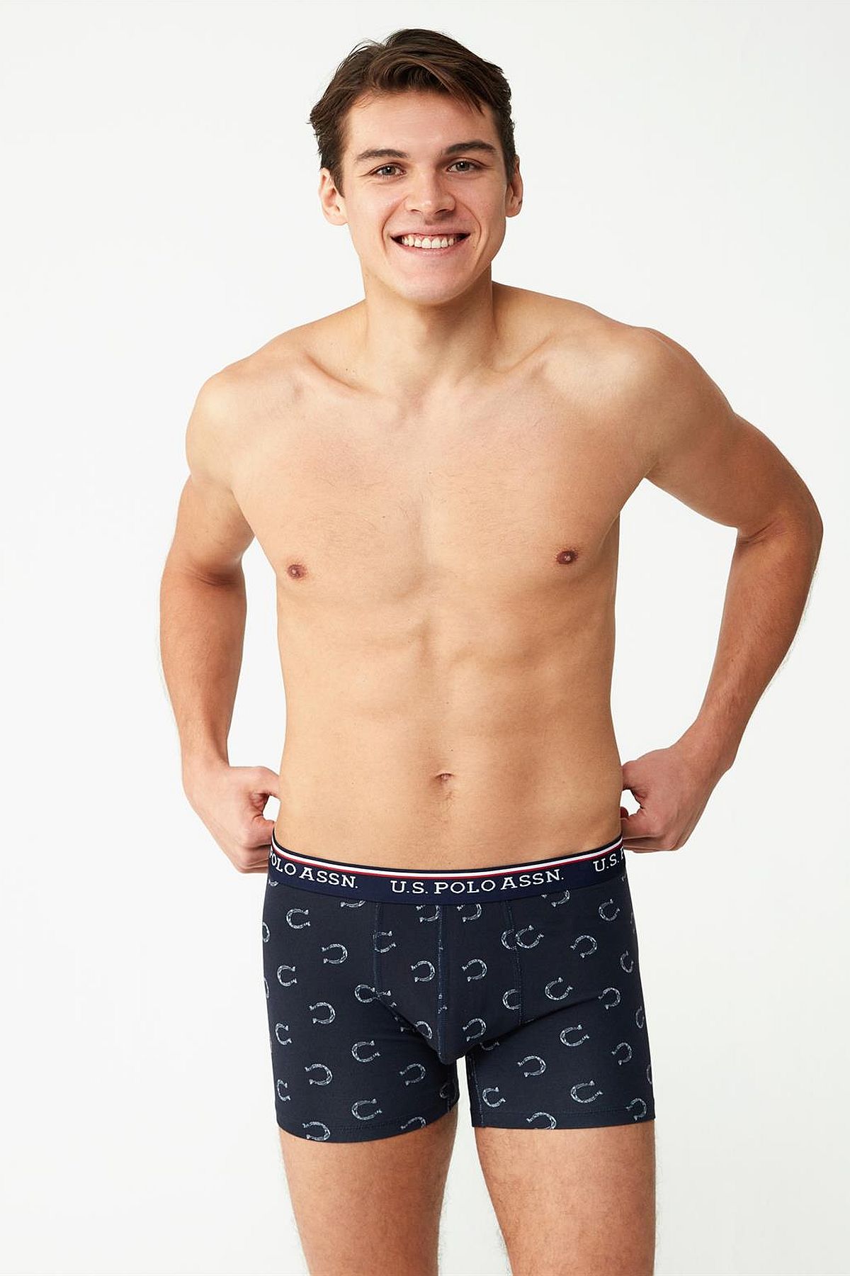 U.s Polo Assn. 80486 Erkek Modal 2li Boxer-Lacivert