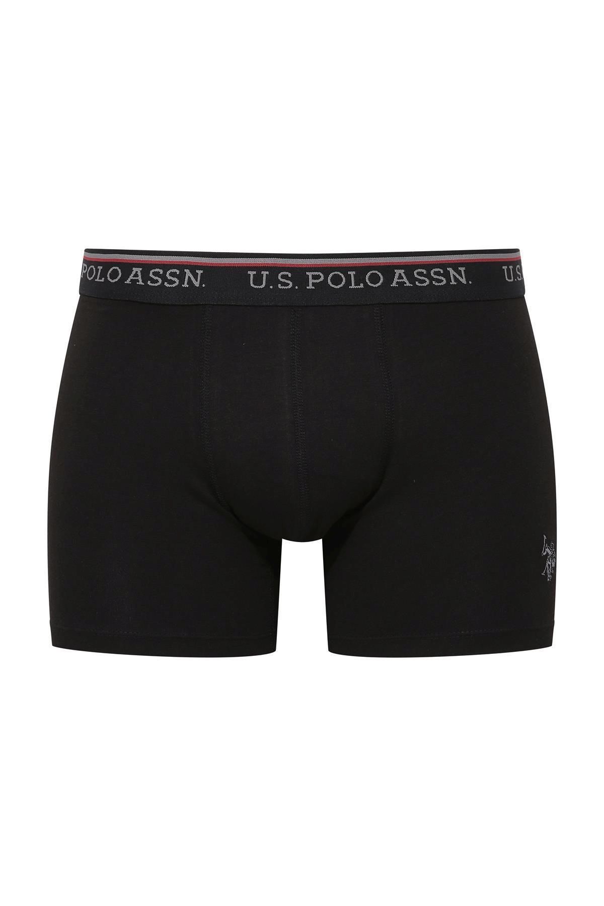 U.s Polo Assn. 80488 Erkek Modal 2li Boxer-Siyah&Lacivert