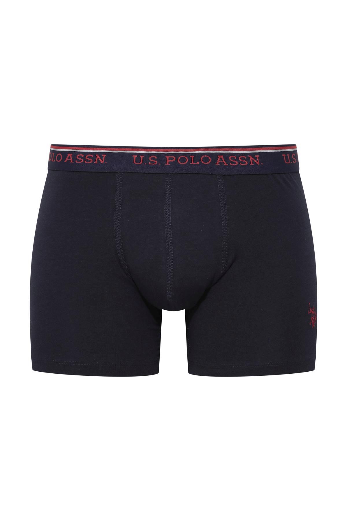 U.s Polo Assn. 80488 Erkek Modal 2li Boxer-Lacivert&Antrasit