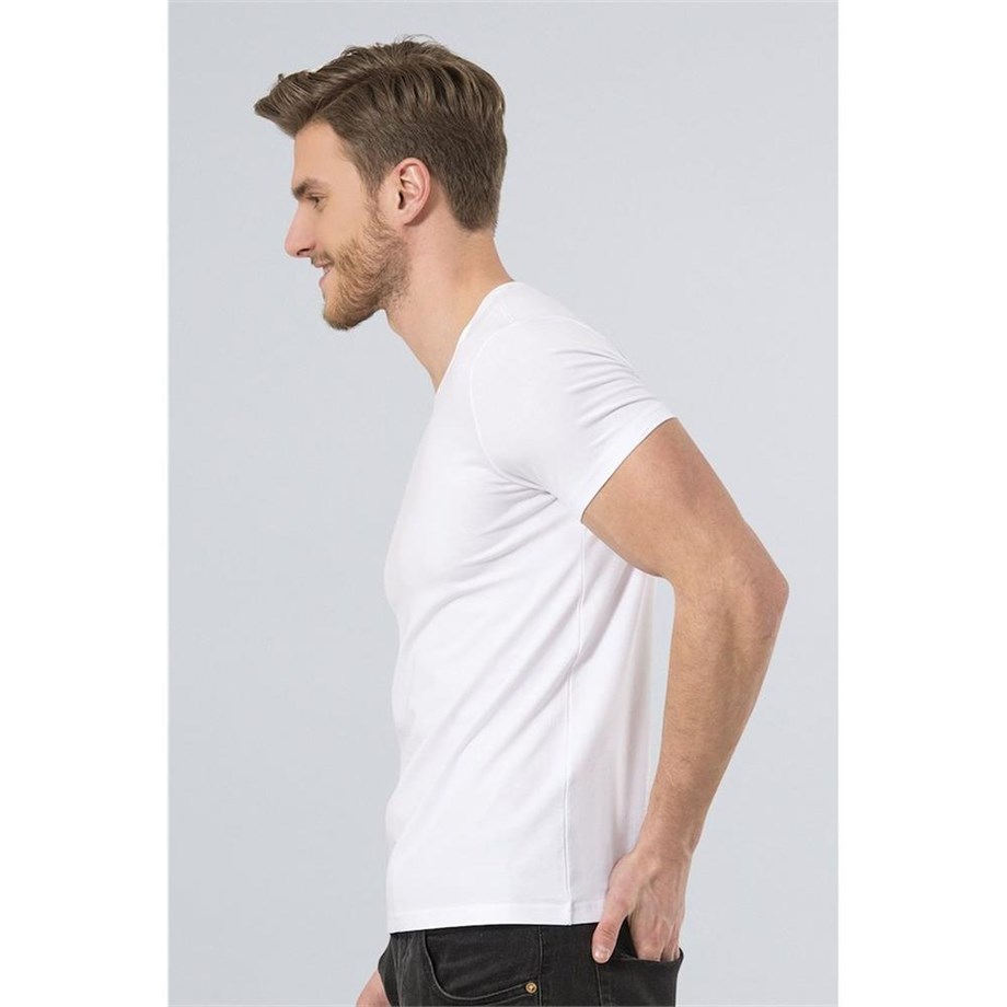 WTSHIRT MONTE CARLO Erkek T-Shirt - Beyaz