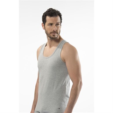 Cacharel 1301 Erkek Atlet Klasik - Gri Melanj